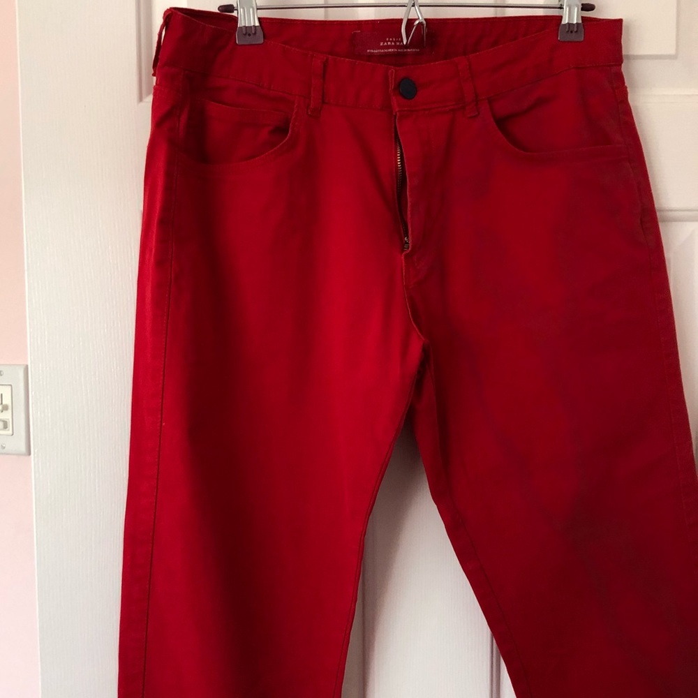 Zara Men’s Red Pants